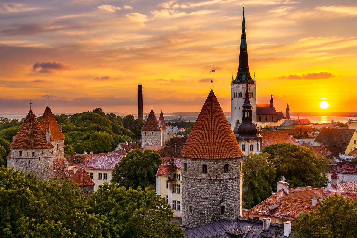 Cidade velha de Tallinn